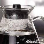 【日本】Kalita 耐熱玻璃咖啡壺(約300ml) 玻璃手把